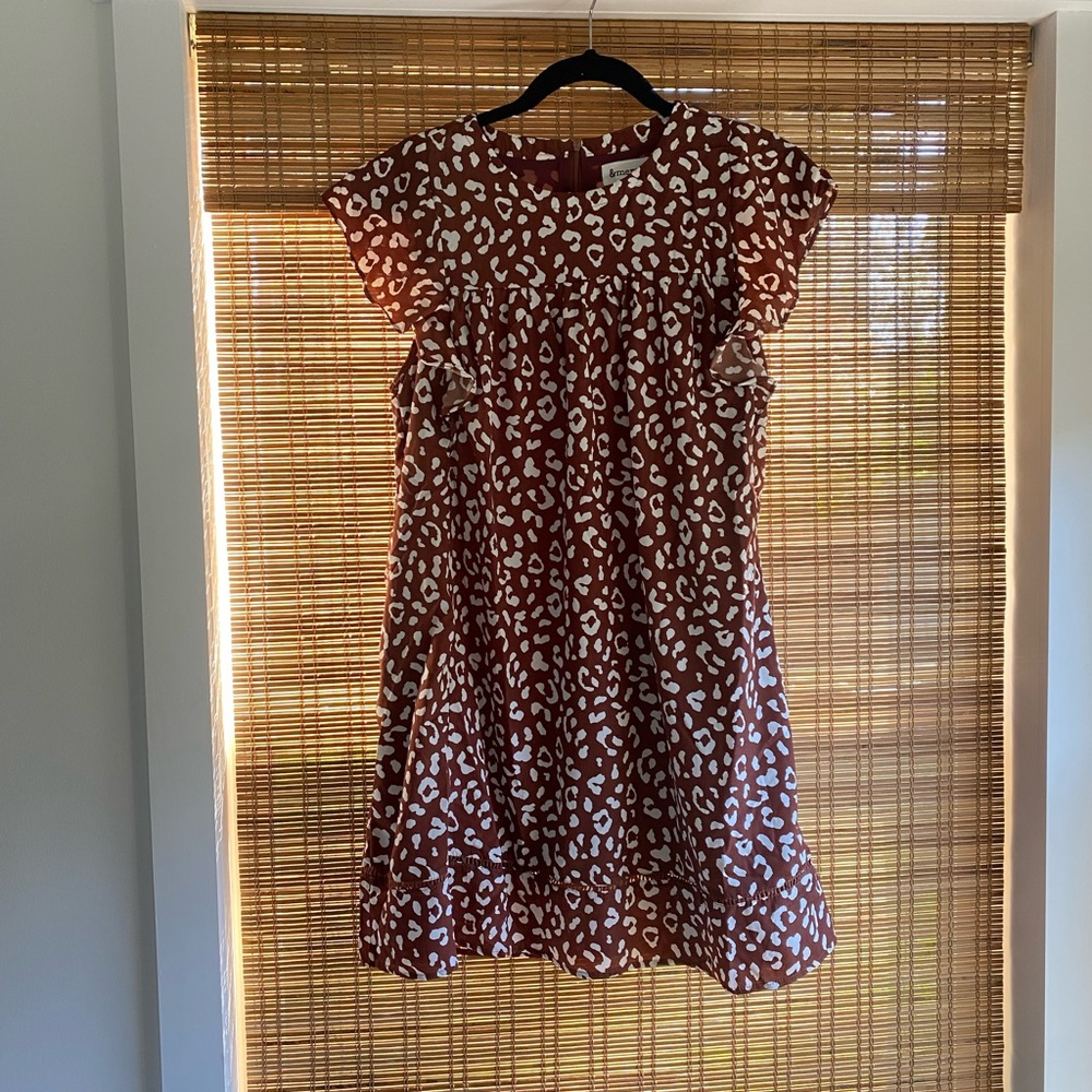 🐆 Talulah Cheetah Print Ruffle Sleeve Shift Dress 🐆